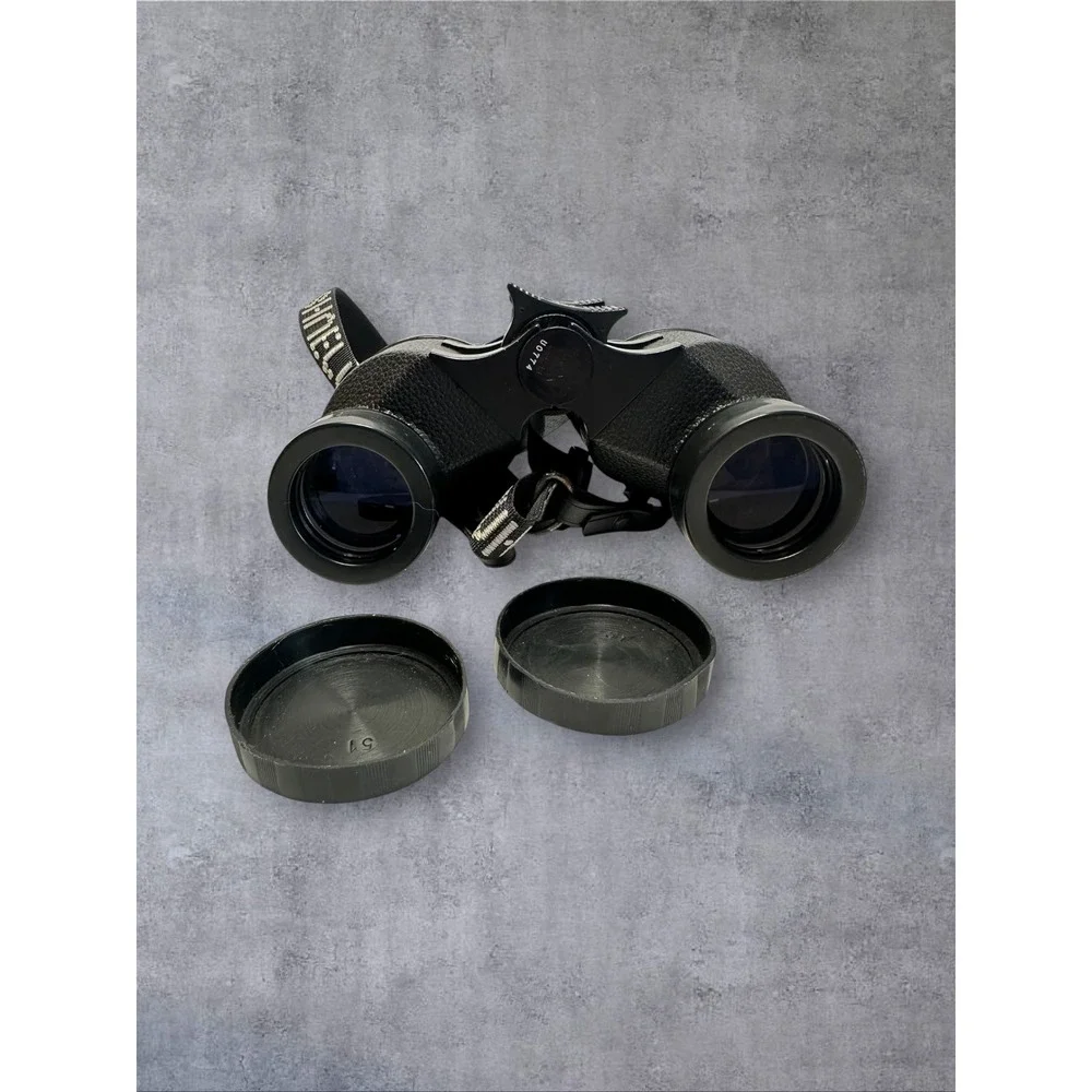 Vintage Bushnell Banner Binoculars  Black Insta-Zoom 7x-15x 35mm Japan